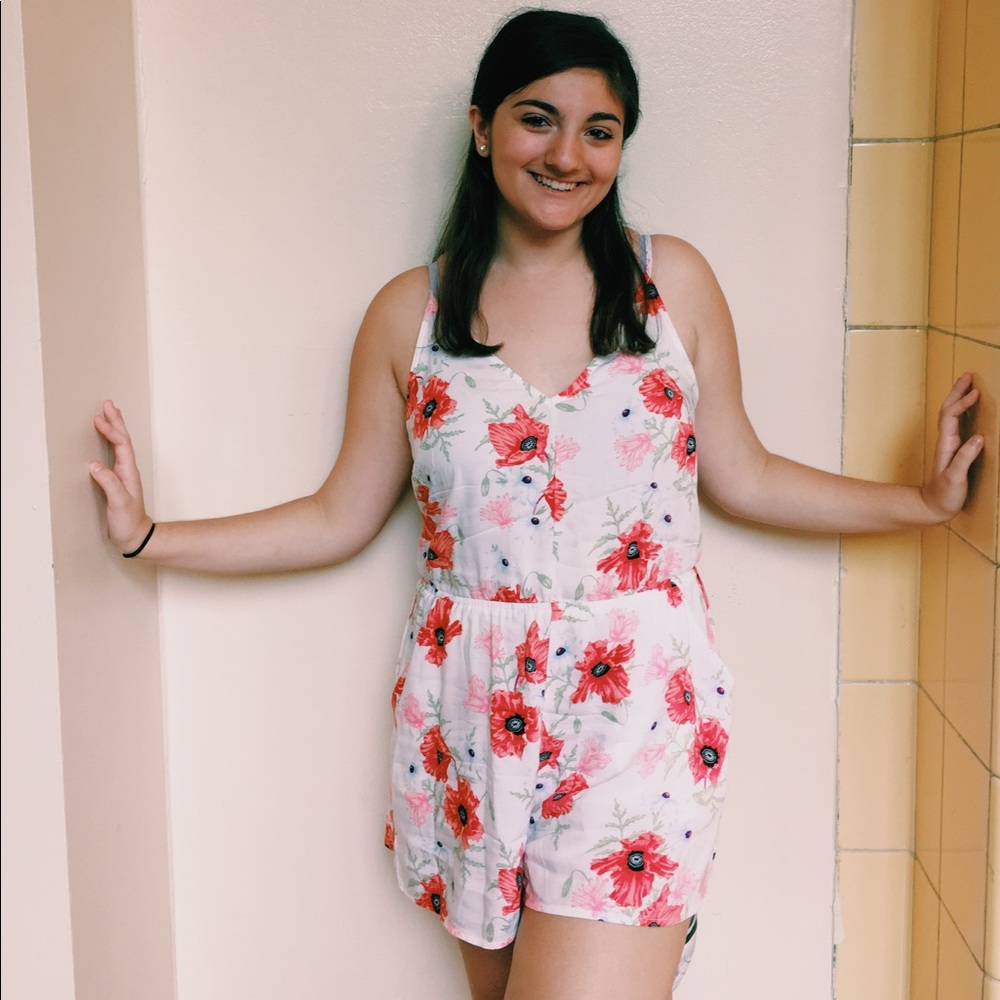 floral romper
